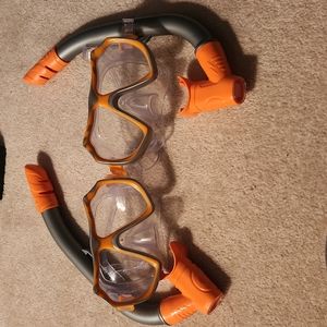 2 Swim Masks and Snorkels
